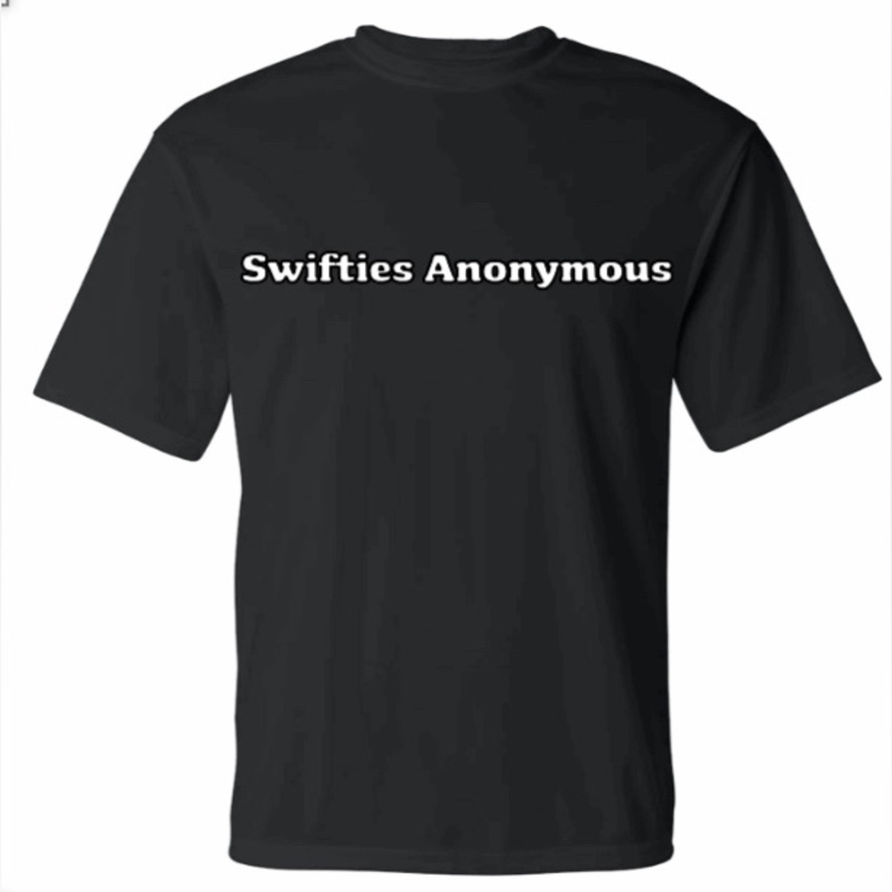 “Swifties Anonymous” T-shirt: